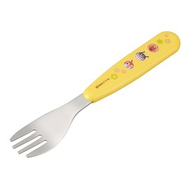 Anpanman Antibacterial Fork (Yellow) Baby First Own Cutlery