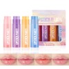 4 Pcs/Set High Shine Glossy Lipstick Set, Hydrating Glass Shine