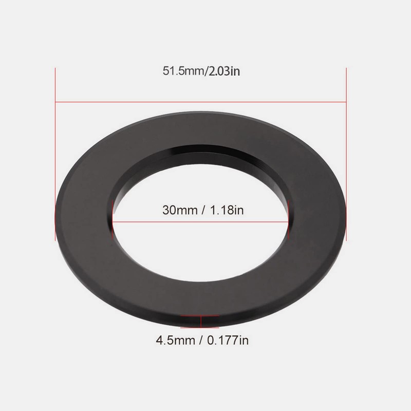 Crown Race Adapter, 1.5 Headset Reducer Aluminum Alloy Bike 31.8mm