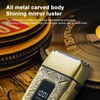 Men's Electric Beard Trimmer with 3 Heads Shaving Foil Razor