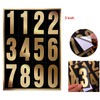 Tenare 96 Pieces 8 Set Mailbox Numbers Vinyl Waterproof Numbers