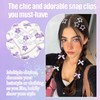 STGDAK 24Pcs Mini Hair Bows For Women Girls Cute Star