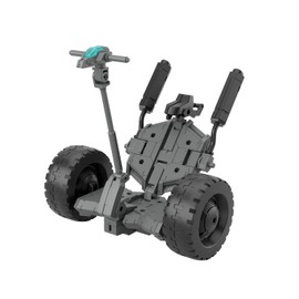 BANDAI SPIRITS 1.2 inches (30 mm) Exa Vehicle (Wheelmobile Ver.) 1/144 Scale, Color-coded Plastic Model