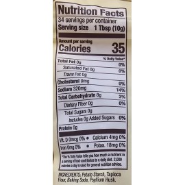 YCNO KOMBOFAN Vegan Egg Replacer Pack of 2 Non GMO Gluten Free 24 oz Equivalent to 34 Eggs