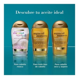 Aceite capilar Ogx argan oil of morocco extra penetrating 100 ml