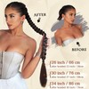 Sofeiyan Braid Hair Extension, Ponytail Extension with Hair Scrunchie, Long,