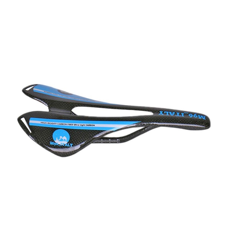 MH96_Italy Bicycle Saddle Carbon Fiber 3K Road Bike MTB Antiprostate