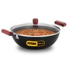 Hawkins Futura 5 Litre Deep Kadhai, Non Stick Kadai with
