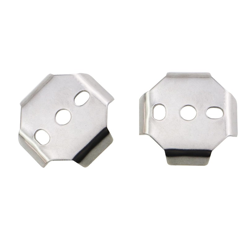ZHYOHEN 2PCS 1.5 Inch Bathroom Hardware Towel Bar Bracket with
