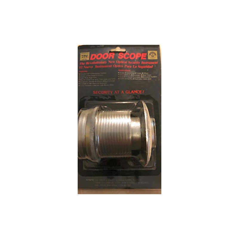 Door Scope DOO-DS1000-MG Door Viewer, Gray