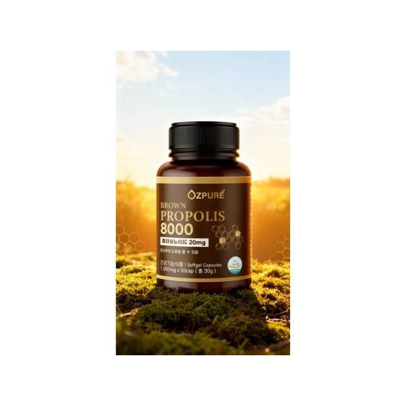 Ozpure 브라운 프로폴리스 8000 3개세트 Brown Propolis 8000 Set of