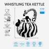 Whistling Tea Kettle for Stove Top Enamel on Steel Teakettle,