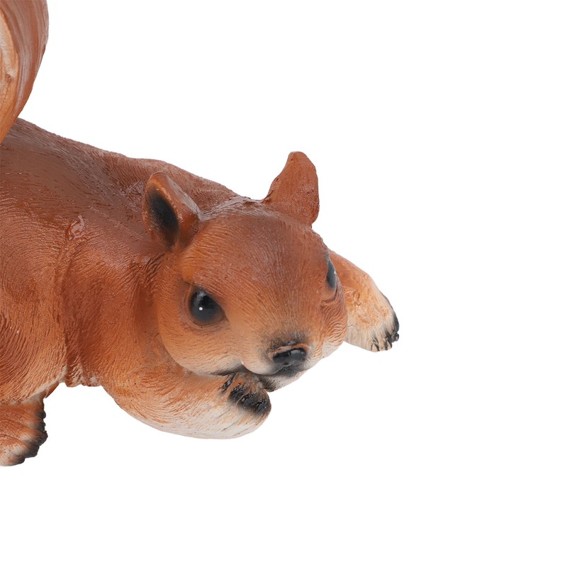 Squirrel Garden Decor Outside Funny Resin Statue Courtyard Balcony Outdoor