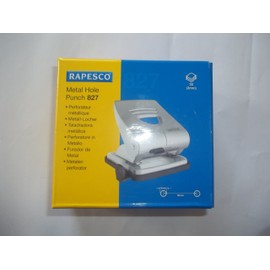 5 Star Punch 2-Hole Plastic Base Metal Handle Capacity 18x 80gsm Silver
