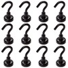 Bkinsety 12Pack Magnetic Hooks Strong Powerful Hanging Hooks for Kitchen