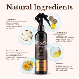 Rucker Roots Daily Leave In Conditioning Spray |Refreshes Curls| Moisturizes Hair|