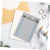 KICHOUSE Undated Weekly Planner Notepad 6-Pack Tear-Off Memo Pads for