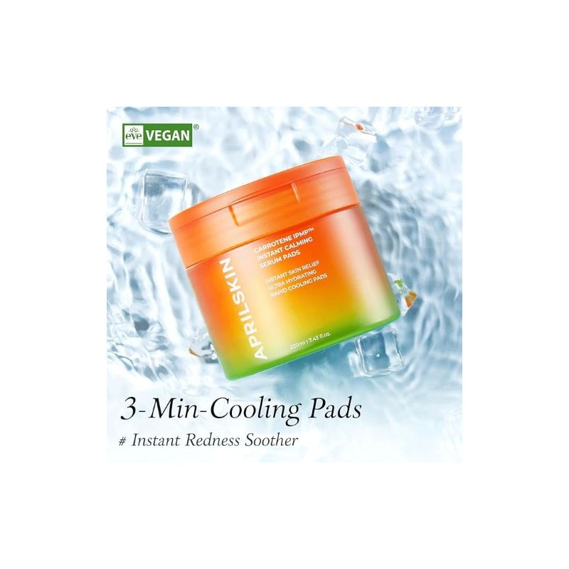 APRILSKIN [APRILSKIN]Carrotene IPMP Instant Calming Serum Pads (80ea)