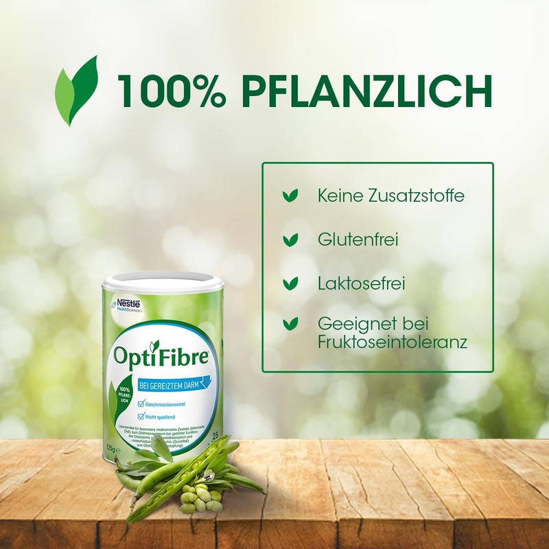 OptiFibre 125 g tin | soluble fibre | for irritated