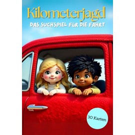 the artinspector Mileage Hunting - The Driving Search Game - 30 Car Travel Entertainment Cards for Boys and Girls 4 5 6 7 8 9 10 11 12 Years