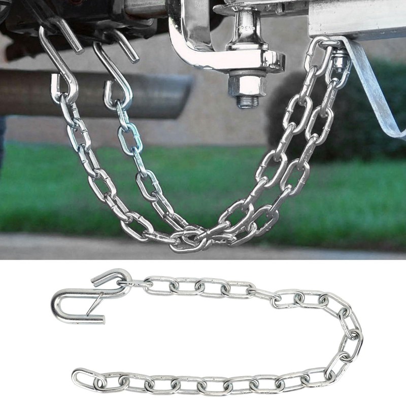 TKSE Tow Wire Ropes, Robust 3500 Pound Trailer Safety Chains