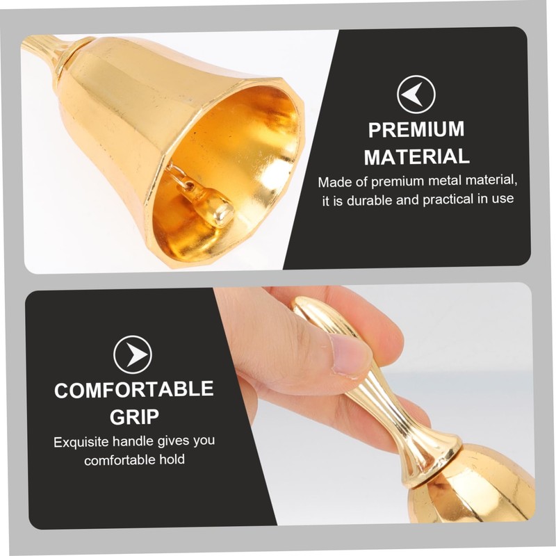 Abaodam Handbell for Restaurant Hotel Kitchen Bar Service Bell Decorative