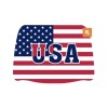 USA New 2 Piece United States Flag Auto Car Seat USA Head Rest Covers