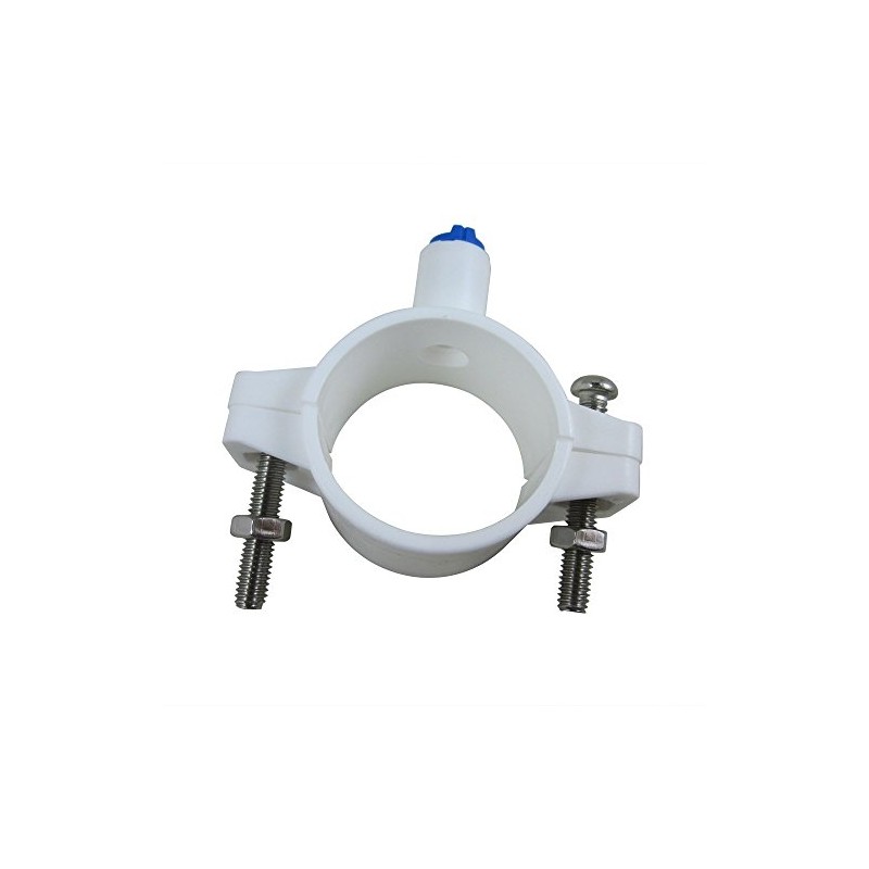 Drain Saddle Valve with 1/4 inch Quick Connect for Under-sink