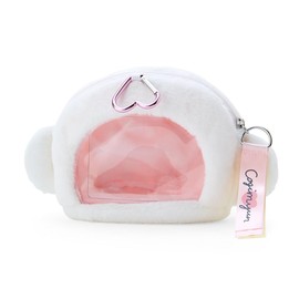 Sanrio 326305 Face Shaped Pouch with Window, Character Grand Prize 2nd Edition Kogimyun, 4.5 x 8.5 x 2.8 inches (11.5 x 21.5 x 7 cm), Character