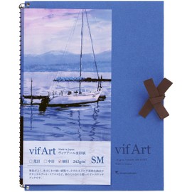 Maruman S31VA vifArt Watercolor Paper Sketchpad, SM, Fine Grain
