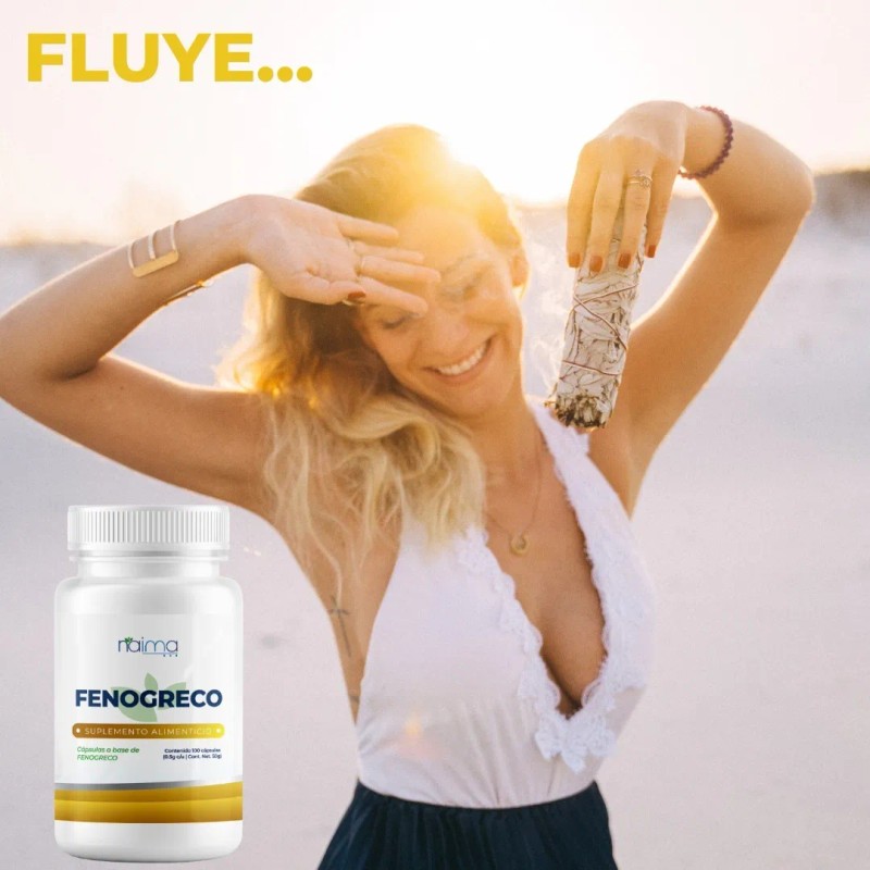 Fenogreco 500mg - 100 Cápsulas Por Frasco Sabor Sin Sabor