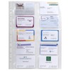 Exacompta - Ref 55046E - Polypropylene Specialist Business Card Punched