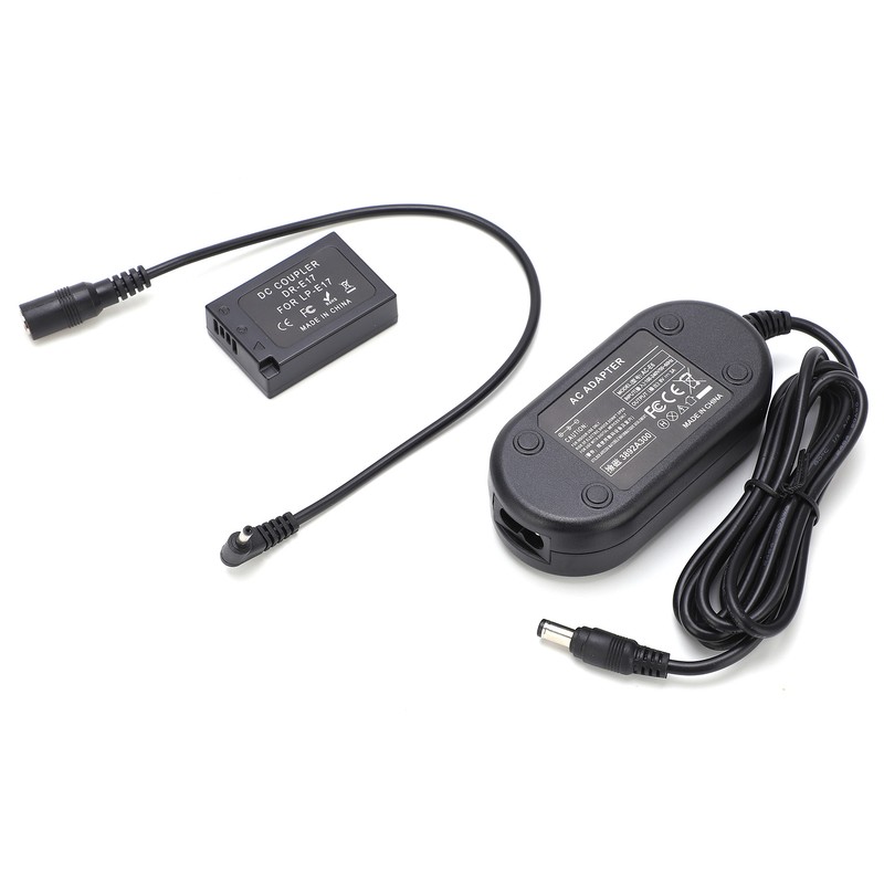 LPE17 Dummy Battery with AC Power Supply Adapter Fully Decoded