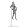 Figure Model PVC Action Figure Drawing Model Movable Joint Pedestal