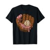 Baseball Drip for Boys Ice Cream Drip Baseball Glove T-Shirt