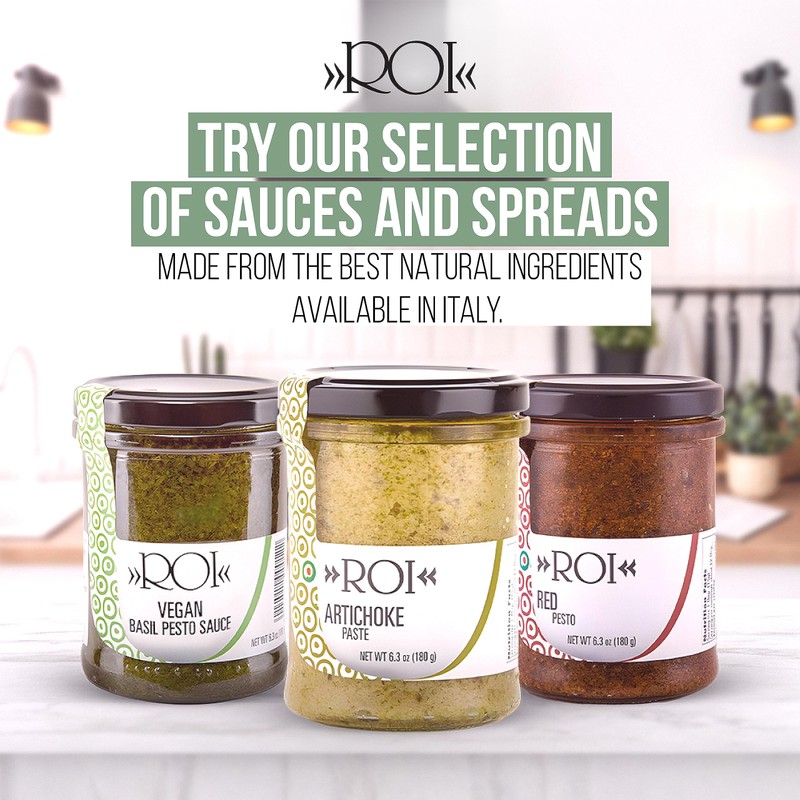 ROI Italian Artichoke Dip - Gourmet, Healthy, Vegan, Natural Artichoke