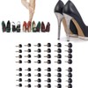 KAIAIWLUO Heel Caps, 24 Pairs U-Shape Stiletto Heel Cap Plates