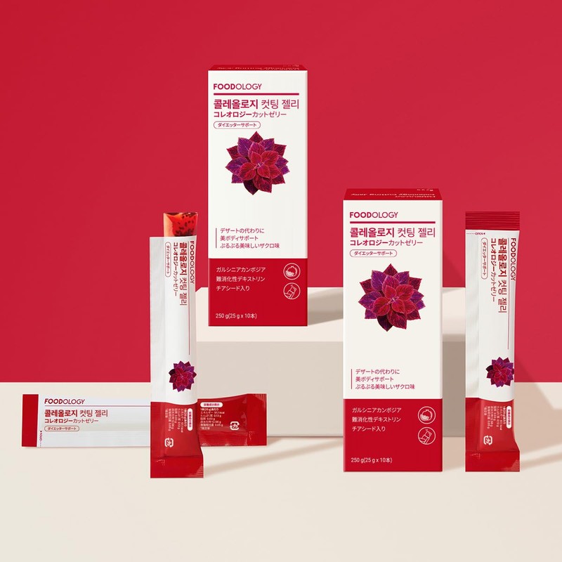 FOODOLOGY Coleology Cutting Jelly 3 Pack