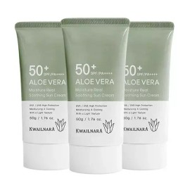 과일나라 알로에 모이스처 선크림 50ml 3개 / SPF50+ PA++++ 과일나라 Aloe Moisture Sun Cream 50ml 3pcs / SPF50+ PA++++ Fruit Country