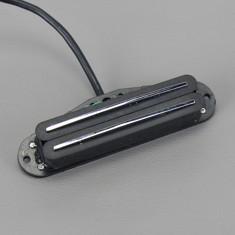 FLEOR Ceramic Hot Rail Single Coil Size Humbucker Pickups Set