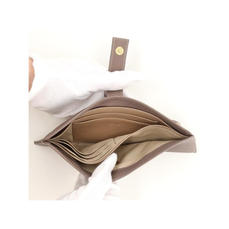 Genten Long Wallet, Fresco, Thin Bunch Wallet, green