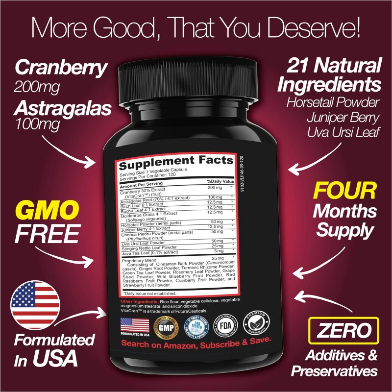 Saint Mingiano Kidney Support Cleanse Detox & Repair -120 Capsules