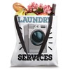 Laundry Services Mechanic Funny Women Washing Machine Tote Bag