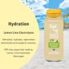 Organic Lemon Lime Electrolytes SuperAde Drink, Effective Hydration, SuperFood Lemonade