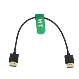 HangTon HDMI 4K 120p 8K 30p Cable for Atomos Ninja V Blackmagic Monitor Sony Canon R5 Nikon Camera Type A HDMI 2.1 30 cm