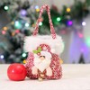 AIXXCUVQ Gift Bag Sturdy Flannel Fabric Christmas Decoration Bag Friendly