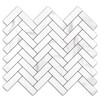 STICKGOO 10 Sheets Herringbone Peel and Stick Backsplash, Stick on
