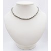 [Gray Series 6/40 cm Shell Pearl Necklace And Earring Set]