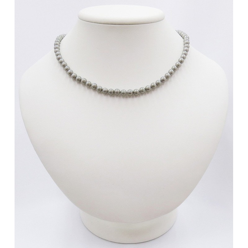 [Gray Series 6/40 cm Shell Pearl Necklace And Earring Set]