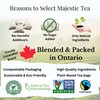Majestic Tea_ DECAF ENGLISH BREAKFAST | English Classic| Black Tea